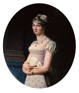 Porträtt av Stephanie de Beauharnais