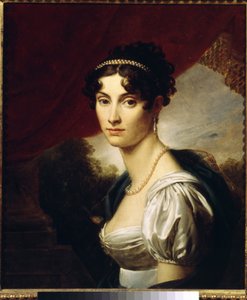Porträtt av grevinnan Maria Kochubel (Porträtt av grevinnan Maria Kochubel). Målning av Francois Pascal Simon Gerard (1770-1837), olja på duk av Baron François Pascal Simon Gérard