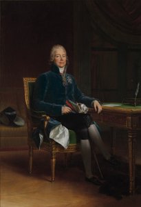 Porträtt av Charles-Maurice de Talleyrand-Perigord