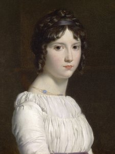Porträtt av Alexandrine Emilie Brongniart, 1795