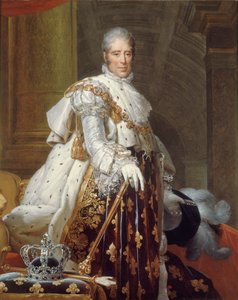 Porträtt av kung Karl X av Frankrike 1757-1836, 1825.