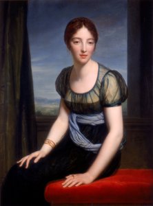 Porträtt av Madame Regnault de Saint-Jean d