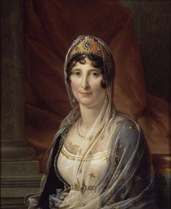 Porträtt av Maria Letizia Ramolino Bonaparte 1750-1836, mor till Napoleon Bonaparte, ca 1804