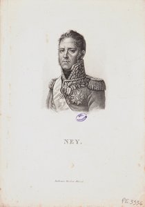 Porträtt av marskalk Michel Ney, 1814 av Francois Pascal Simon Gerard