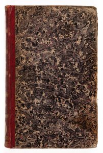 Genie du Christianisme, 1802 (läder och marmorerat papper) av Francois Rene Vicomte de Chateaubriand