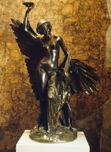 Hebe and the Eagle of Jupiter, modellerad ca. 1852 gjutna c. 186080.