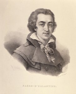 Porträtt av Fabre dEglantine (1750-94), 1825 av Francois Seraphin Delpech