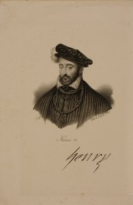 Porträtt av Henri II (1519-59) kung av Frankrike 2