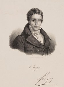 Porträtt av Emmanuel Joseph Sieyès av Francois Seraphin Delpech