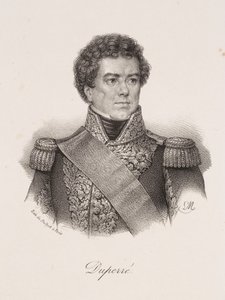 Porträtt av Guy-Victor Duperré av Francois Seraphin Delpech