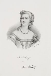 Porträtt av Madame Dubary av Francois Seraphin Delpech