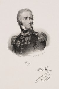 Porträtt av Maximilien Sébastien Foy av Francois Seraphin Delpech