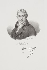 Porträtt av Pierre-Victor Malouët av Francois Seraphin Delpech