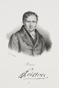 Porträtt av Siméon Denis Poisson av Francois Seraphin Delpech