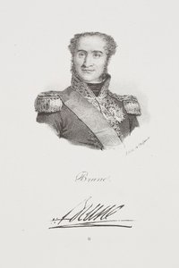 Porträtt av marskalk Guillaume Brune av Francois Seraphin Delpech