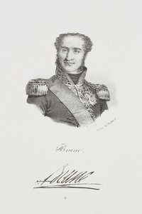 Porträtt av marskalk Guillaume Brune av Francois Seraphin Delpech