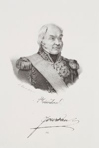 Porträtt av marskalk Jean-Baptiste Jourdan av Francois Seraphin Delpech