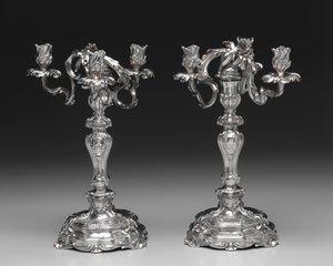 Kandelaber, 1757-1758 av Francois Thomas Germain