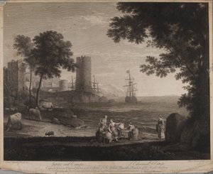 Jupiter och Europa av Francois Vivares