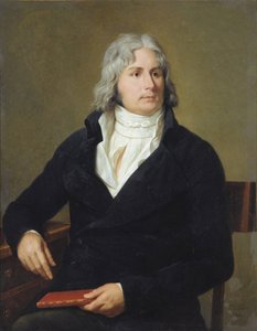 Porträtt av Louis-Francois (Louis Francois) Bertin dit Bertin l