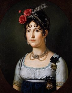 Porträtt av Maria Louisa, hertiginna av Spanien av Francois Xavier Fabre