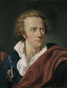 Porträtt av Vittorio Alfieri av Francois Xavier Fabre