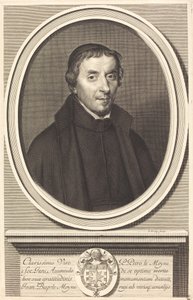 Peter the Moyne av Francois de Poilly I after Philippe