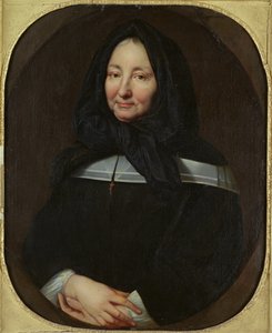 Porträtt av Madame Marie Bonneau de Miramion (1629-96) ca 1690 av Jean François de Troy