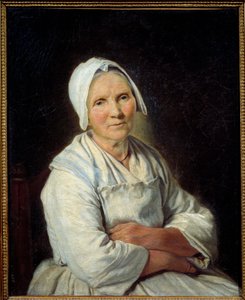 Den gamla målningen av Francoise Duparc (1705-1778) 1700-talets sön. 0,72x0,58 m Marseille, Museum of Fine Arts