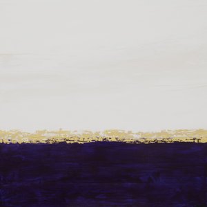 Deep Purple Gold Horizon av Françoise Wattré