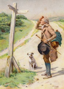 "Five Miles from Everywhere" (färg litho)