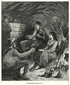 Den spanska smugglargrottan (gravyr)