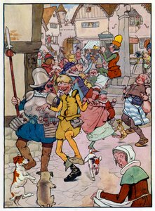 Illustration till The Story of Tom The Piper