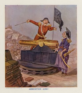 Ammunition borta (färglitografi)
