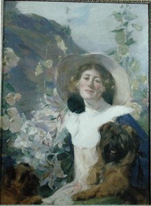 Konstnärens fru, Katherine Graham
