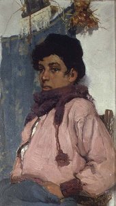 Den italienska Fisher Boy av Frank Bramley