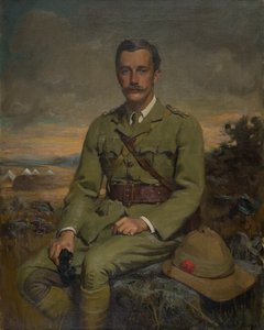 Porträtt av Orlando, Viscount Newport, efteråt 5th Earl of Bradford, c.1902 (olja på duk)