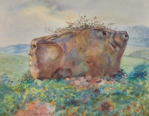 Den vita häststenen av Frank Cowley