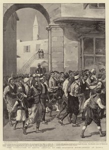 Ockupationen av Kreta, ankomsten av Seaforth Highlanders till Canea av Frank Dadd