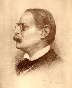 Edmund William Gosse, engelsk poet, författare och kritiker, 1913. av Frank Dicksee