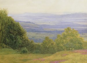 Från Kings Ley Green nära Haslemere av Frank Dicksee
