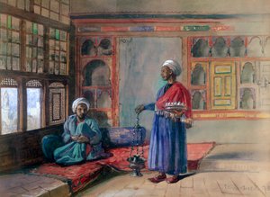 Lägenhet i Sheikh Sadats hus, Kairo, 1873