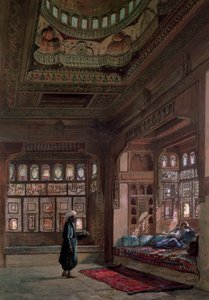 Sheikh Sadats harem, Kairo, 1870