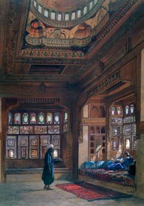 Sheikh Sadats harem, Kairo, 1870