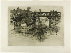 Fiskekvarter, Venedig av Frank Duveneck