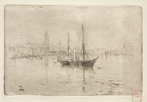 Canal Grande, Venedig av Frank Duveneck