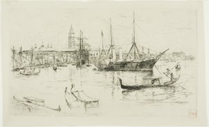 Laguna, Venedig av Frank Duveneck