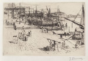Riva degli Schiavoni, nr 1 av Frank Duveneck
