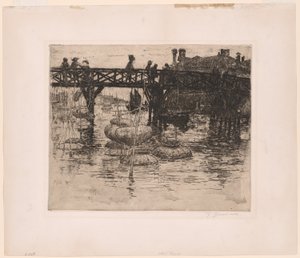 San Pietro in Castello (liten tallrik) av Frank Duveneck