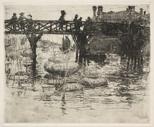 San Pietro i Castello, Venedig, 1883. av Frank Duveneck